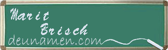 Marit Brisch Visitenkarte